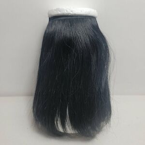 100% High Quality Virgin Human Hair in its natural color Black